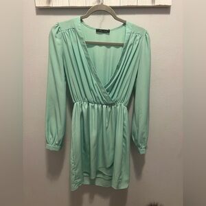 Elegant Mint Green Women's Top